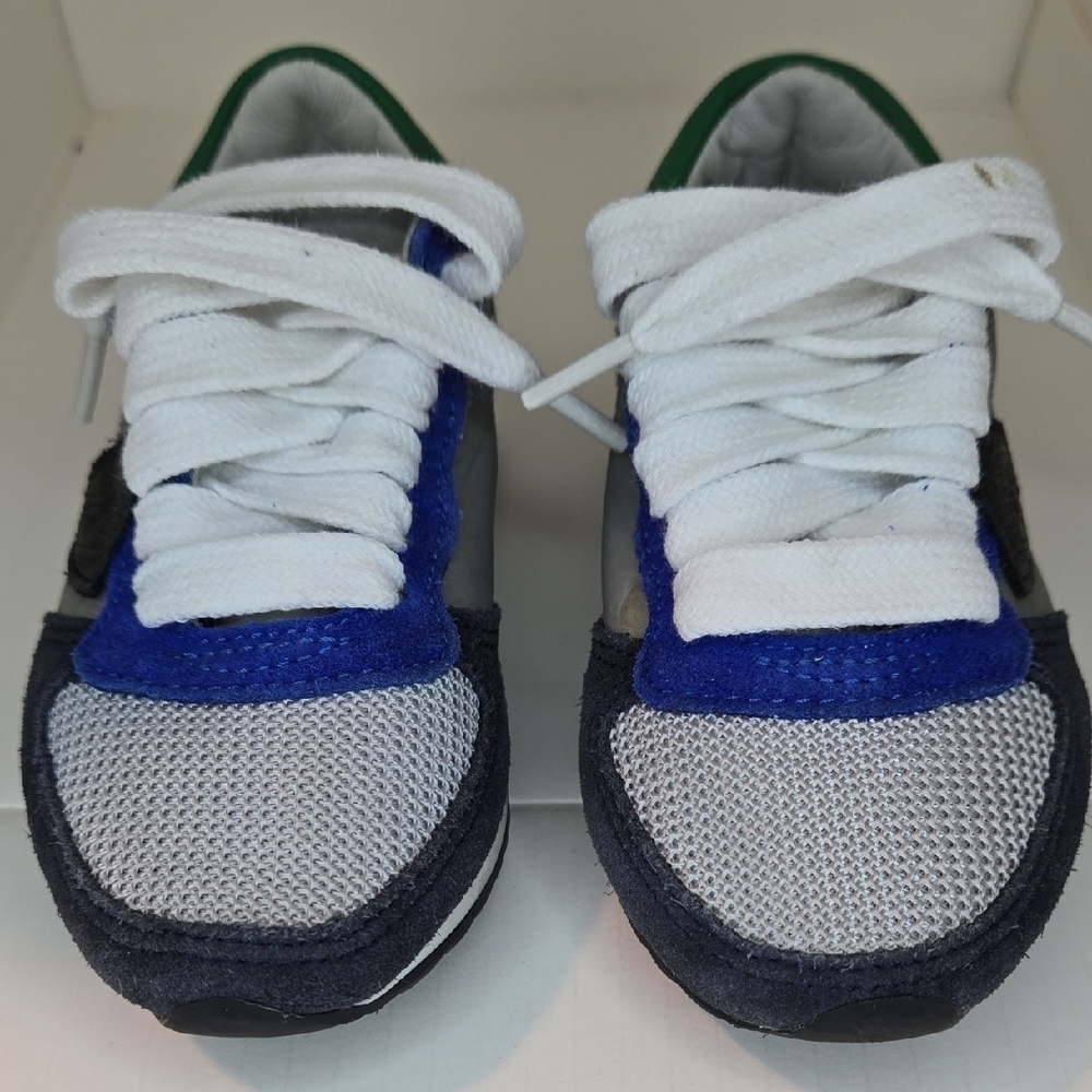 Philippe Model Green and Blue Sneakers Size 22 Toddler - Picture 4 of 9